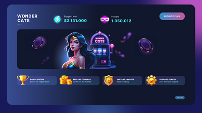 Web casino casino icons casinoui figma slot ui uiartist ux