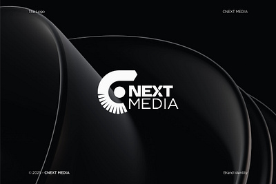 CNEXT MEDIA || BRAND IDENTITY brand identity branding logo design logotype media agency logo media branding