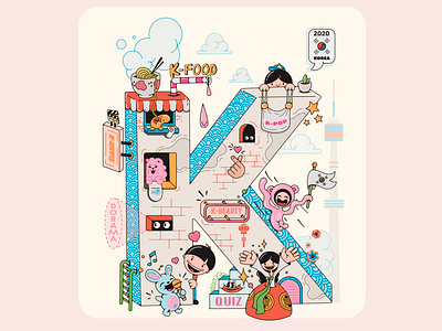 Korean festival character character design characterdesign cute flat flat illustration funny character illustration illustration art kawai kawaii kawaii art korea korean korean food kpop vector vector art vector illustration vectorart