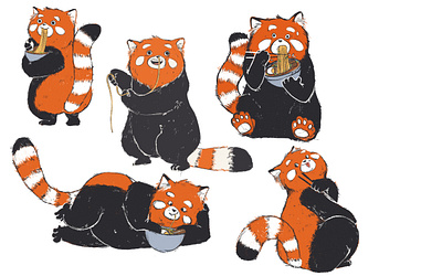 Characterdesign Panda