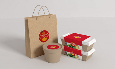 Mie Ayam Dalam Gang Brand branding logo packaging