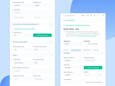 EstateAssist — Asset Settings analytics asset asset management asset settings dashboard estate estate assist management app management tool saas settings settings ui side menu sidebar sidebar menu sidebar navigation strategy ui