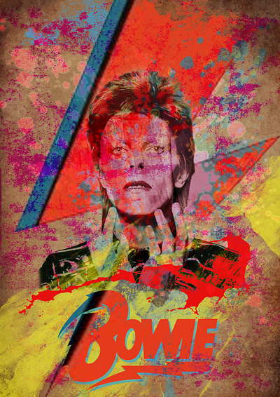 Bowie design illustration