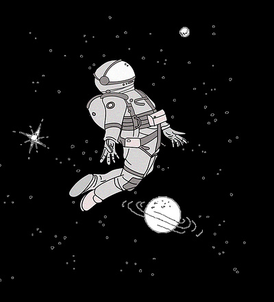 astronaut 2 art astronaut design galaxy illustration vector