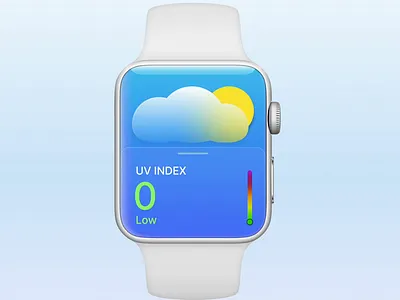 Apple Watch weather app apple watch design ui