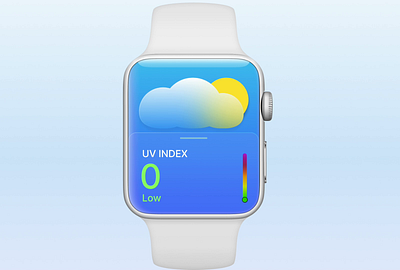 Apple Watch weather app apple watch design ui