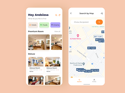 Hotel room service -Search app design android app design app design app designer app designers apple app design digital agency ios app design mobile ui design ui ui design ui ux user interface user interface design ux design website concept websites