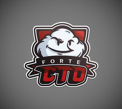 Cloud Achievement Sticker - José Plata illustration logo