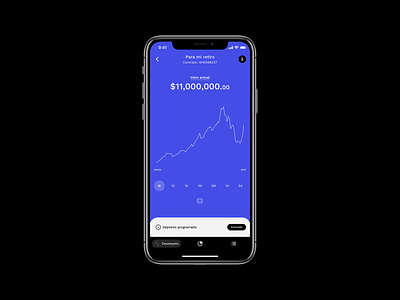 WM app design fintech ui