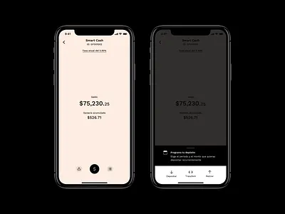 SC app design iphone x ui