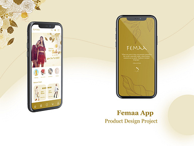 Femaa - Fashion E-commerce Store adobe xd ecommerce fashion app ui fashion ecommerce store fashion ui figma mobile app design ui ui prototype uiux ux visual design