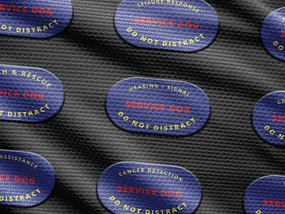 Service Dog Patches badge patch service dog