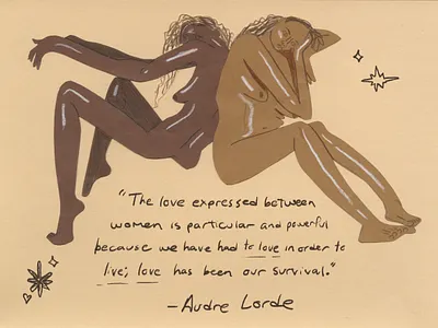 Audre Lorde Quote 1 coloredpencil design digitalart drawing figure gouache humanfigure illustration painting photoshop photoshop art