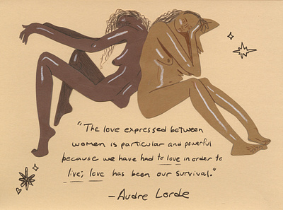 Audre Lorde Quote 1 coloredpencil design digitalart drawing figure gouache humanfigure illustration painting photoshop photoshop art