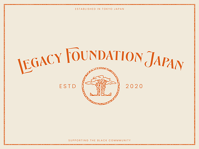 Legacy Foundation Japan brand identity branding color palette icon illustration logo