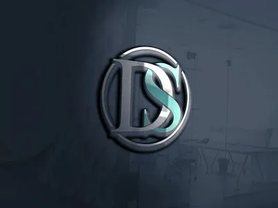 DS Logo Mockup branding design logo