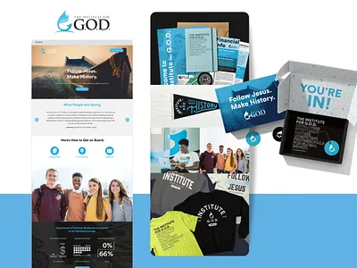 College Brand Collateral & Web Design brand collateral branding college design graphic design logo photography university web design