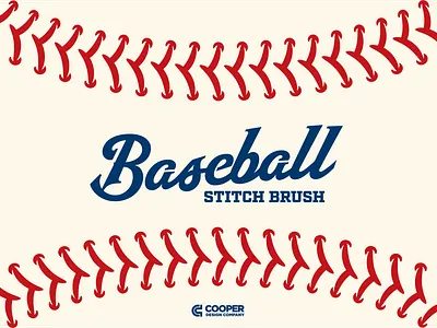 Baseball Stitch - Illustrator Pattern Brush adobe adobe illustrator brush brushes design illustration illustrator vector