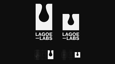 Lagoe Labs brand design branding design golden ratio illustration illustrator logo minimal type vector