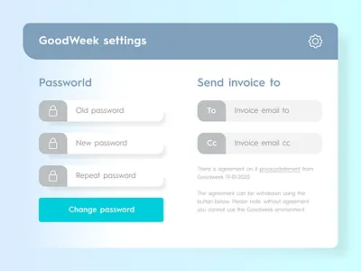 Account Settings account account settings animation app change password clean ui covid figma fileds input fields inputs invoice invoice design invoice template profile profile settings settings sketch