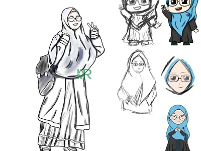 Sketch Chara Maya character character design design illustration manga sketch