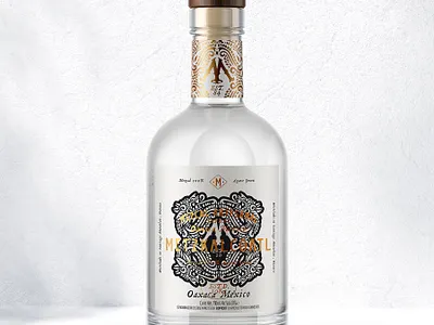 Metzkalcoatl Mezcal Brand branding brands design label logo packaging packaging design