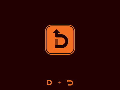 Detour app icon app app icon design detour drive driving icon icons illustration logo minimal minimalism minimalist sign traffic traffic sign vector