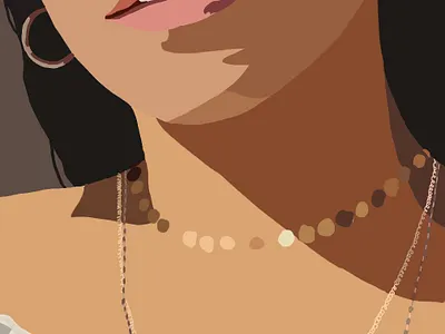 Les Levres design illustration procreate vector