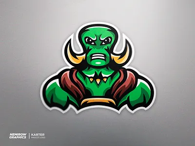 Mascot logo - Karter! design esportslogo illustration illustrator logo mascot mascotlogo vector