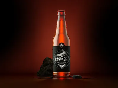 cascabel beer 3d illustration