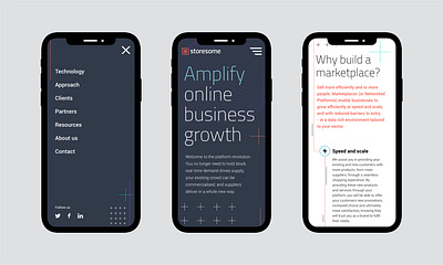 Mobile Visuals of website for online marketplace lab app brand identity branding design icon logo logo design ui ux vector