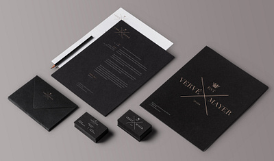 Stationery as part of brand identity for bespoke Tailors