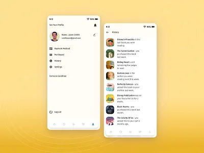Acrid Book- Concept of the virtual reading platform Final Screen branding colour creative design illustration logo minimal typography ui ux