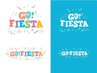 Go Fiesta brand design brand identity branding illustration logo vector