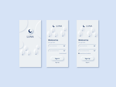 Soft UI login page adobe xd adobe xd templates app design illustration soft ui design ui design ux ui visual design