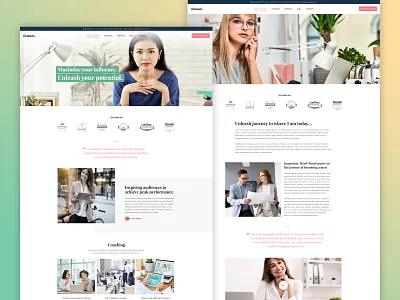 Unleash - Life Coach Template Kit coaching courses elementor templates life coach online courses responsive solopreneur template kit web design wordpress