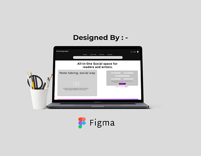 Hemingwayd Website Redisigned design figma figmadesign flat minimal ui ux webdesign website website design