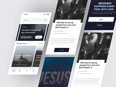 SonOfGod - Church Conference App app app design church conference ios mobile ui design uidesign userinterface ux design uxdesign