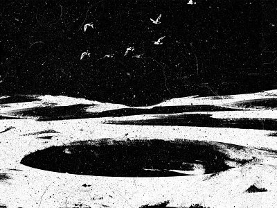 Look Outside, The World Is Ending design illustration photoshop space