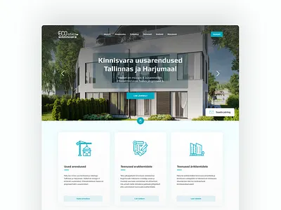 Real Estate website design ui ux web webdesign website