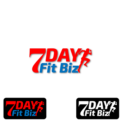 7day fit biz branding design illustration illustrator logo minimal vector