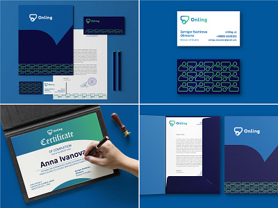 Onling corporate identity brand design branding branding design company branding corporate branding corporate design corporate identity design graphic design identity identity branding identity design