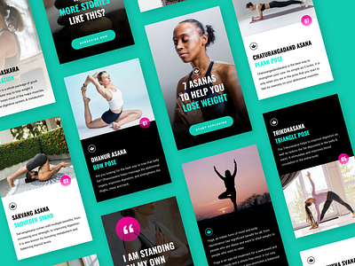 Webstories Template amp ampstories branding design google stories template ui uidesign uidesigns wearehybreed web webstories xd design