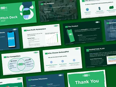2021 Pitch Deck | DoGoodPhil branding design graphic design pitch deck presentation presentation design
