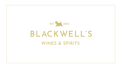 Blackwell's Wines and Spirits Brand 1920s branding ecommerce foil stamp logo packaging print shopify theme spirits stationery wine branding