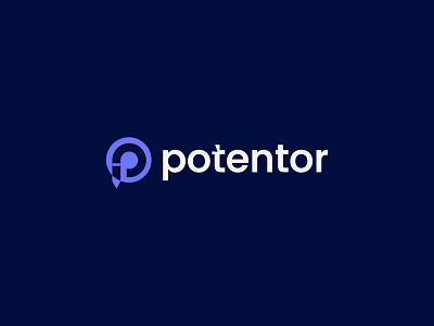 potentor logo brand branding clen logo color custom logo design icon identity lettermark logo logo mark logodesign logomark logos minimalisticlogo monogram symbol typography