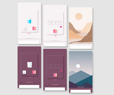 Daily water reminder mobile app app daily figma figmadesign mobile water