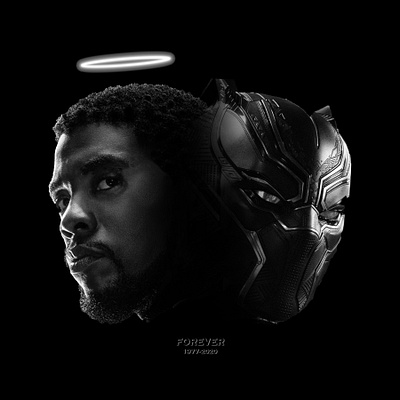 Forever. blackpanther digital art layers marvel studios rip superhero