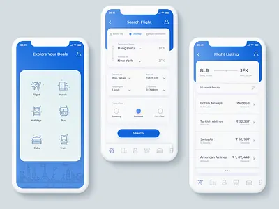 (Flight booking) Travel app app app design flight booking interfacedesign minimalist travel app ui ui cards ux
