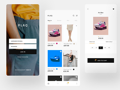 E-Commerce Fashion Store. ui